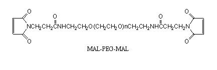 MAL-PEG-MAL Laysan 马来酰亚胺-PEG-马来酰亚胺 Maleimide-PEG-Maleimide (MAL-PEG-MAL)