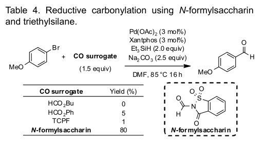 使用新型一氧化碳合成等价物进行实用羧基化反应的研究