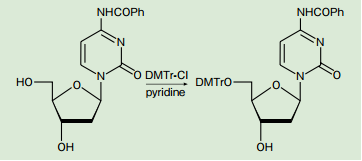 寡核苷酸合成中的官能团保护及脱保护