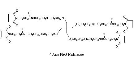 Laysan 四臂聚乙二醇-马来酰亚胺 4 arm PEG-Maleimide （4arm-PEG-MAL）