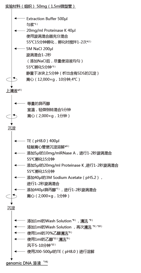 ISOTISSUE                  从动物组织提取DNA试剂盒
