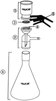 1504700Millipore 全玻璃换膜过滤器组件