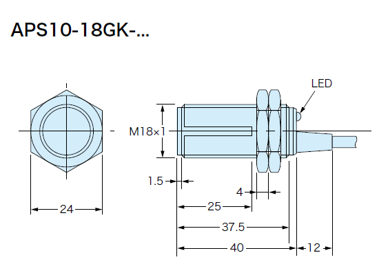 日本光洋Koyo接近传感器APS5-12GK-E-日本光洋Koyo