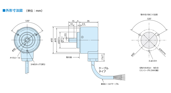 日本光洋旋转编码器TRD-NA系列50轴类-日本光洋Koyo