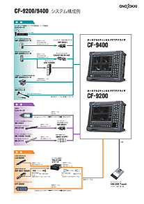 日本小野便携式2/4chFFT分析仪CF-9200/9400-日本小野-