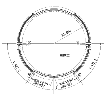 日本北阳圆形滑动式自动门ADC-S-日本北阳-