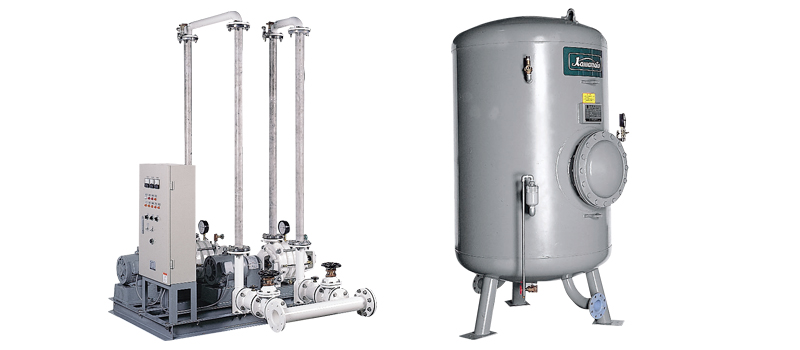 日本川本大型压力罐式自动供水泵-日本川本