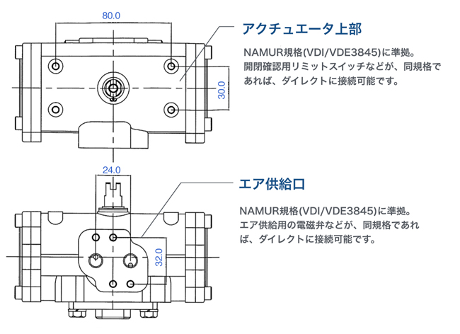 日本京滨气缸双作用型T2-DA系列-日本京滨