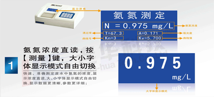 5B-6D型（V8）氨氮测定仪（实验室智能型）-连华科技-水质分析仪