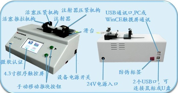 RSP01-A单通道单推模式注射泵-注射泵