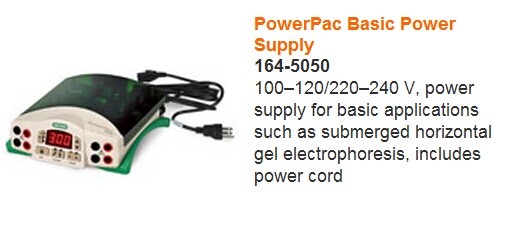 美国Bio-rad伯乐PowerPac基础电泳仪电源1645050-实验室其他仪器
