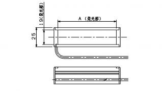 日本光SHOP线性照明TLB-4系列无耳挂式-日本光SHOP