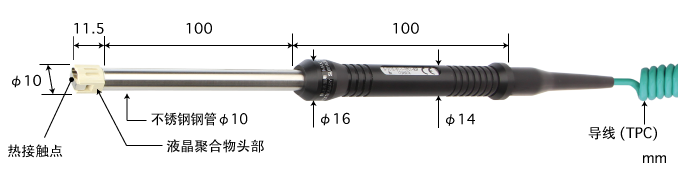 日本安立计器静止表面用温度传感器S系列-日本安立计器