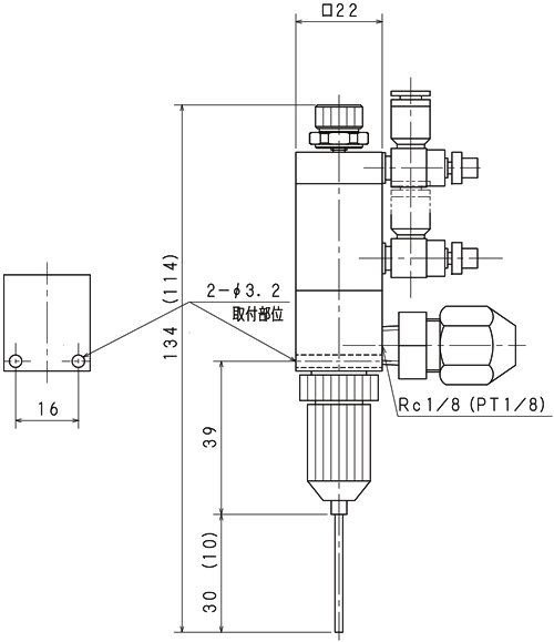 日本技研液体分配阀Valpet BP-105DS-C-SUS-日本技研