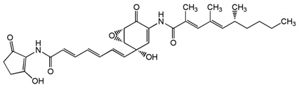 手霉素A                  Manumycin A