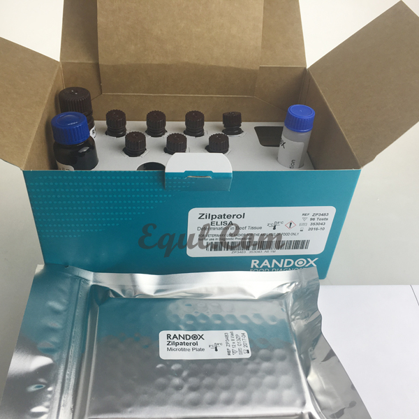 齐帕特罗（盐酸齐帕特罗）检测试剂盒 ZILPATEROL ELISA 货号：R-ZP3483 品牌：Randox