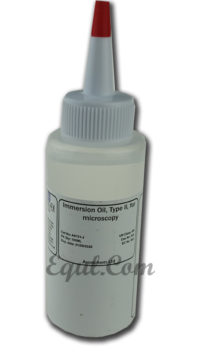 Oil, immersion, syn, for microscopy (type II)  货号：A6131-J 品牌：AvonChem